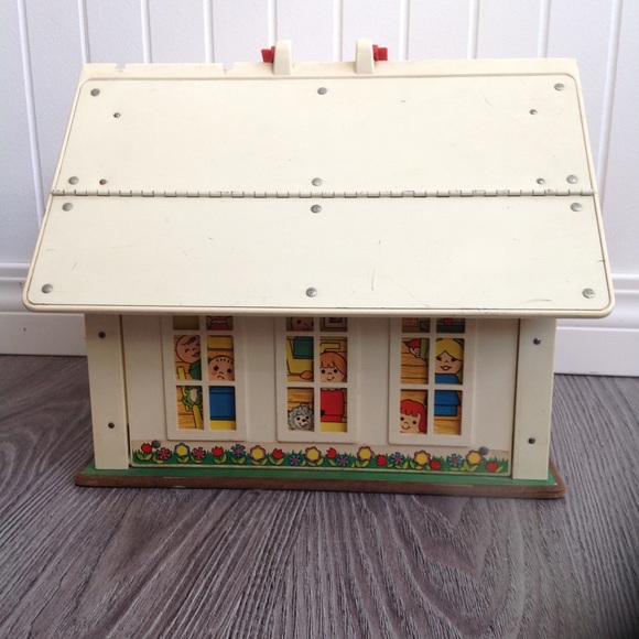 ⭐️Vintage 1960s FisherPrice School House⭐️ - Picture 2 of 8